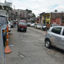 Vías de Liborio, en Manizales, un problema de años sin solución